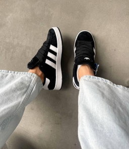 Adidas Campus 00s “Black / White” (Gum Outsole)