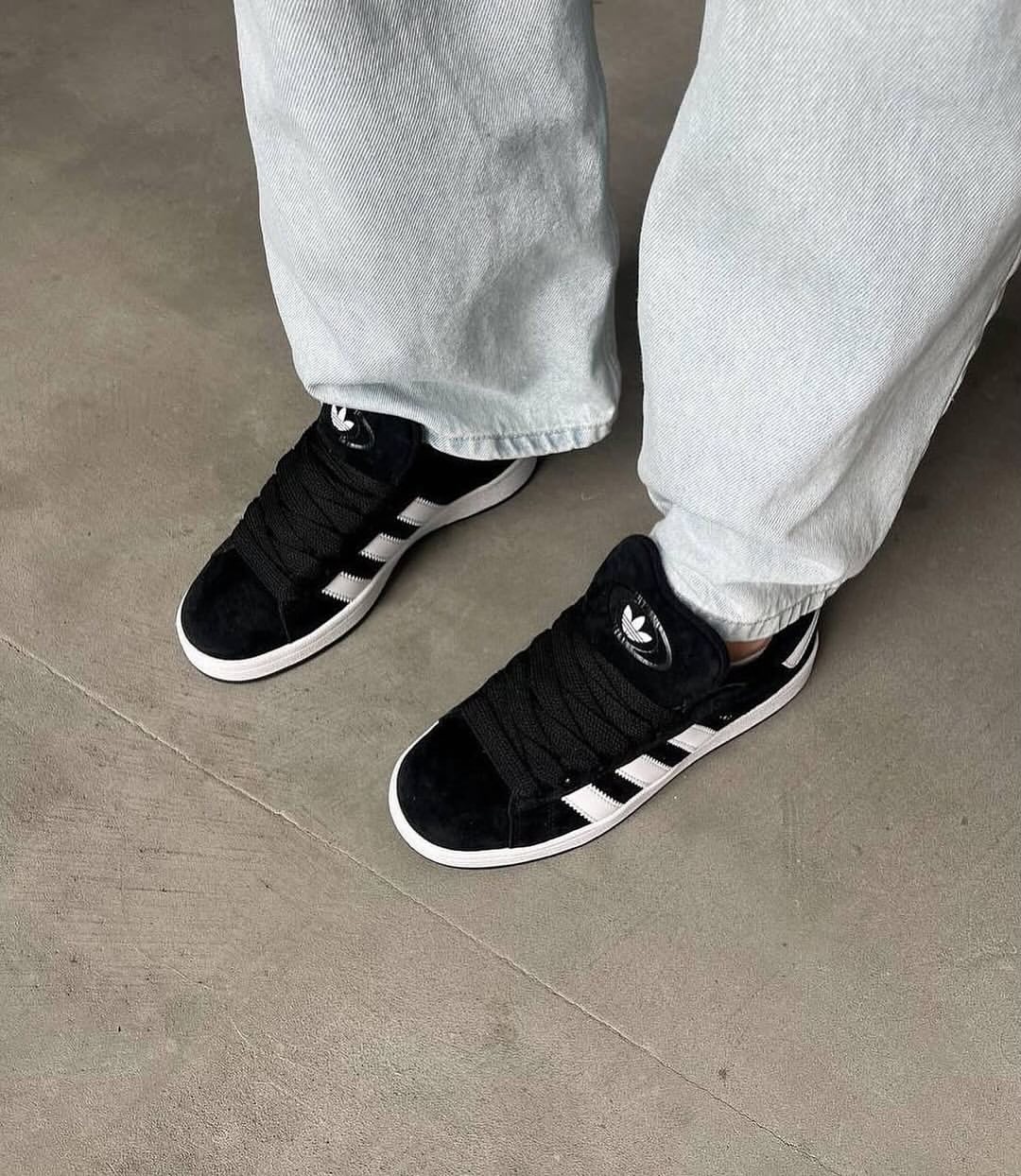 Adidas Campus 00s “Black / White” (Gum Outsole)_1
