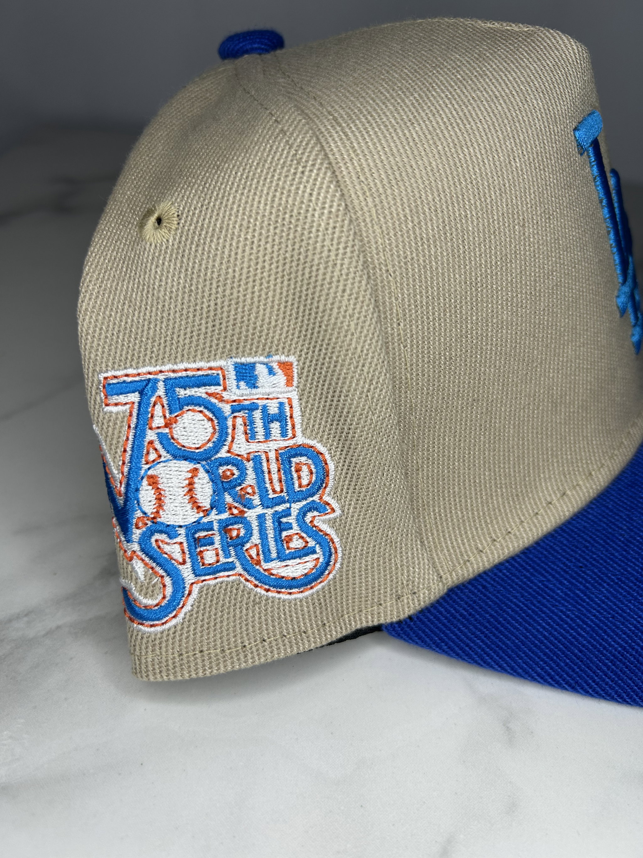 Khaki and blue La 75th World Series _2