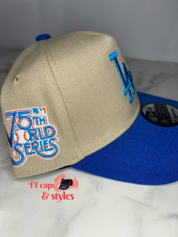 Khaki and blue La 75th World Series 