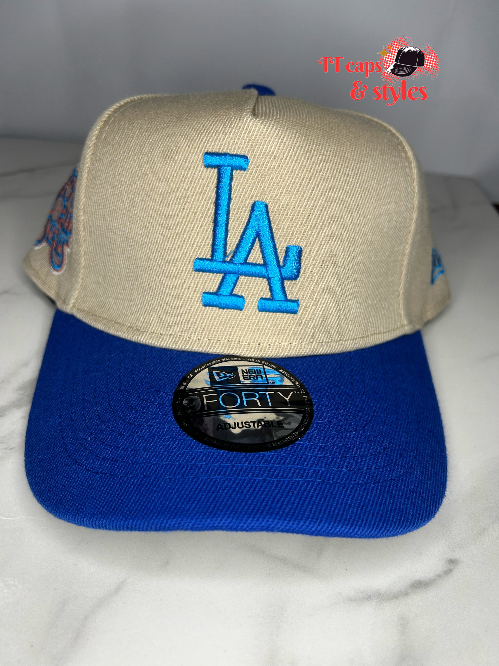 Khaki and blue La 75th World Series _0