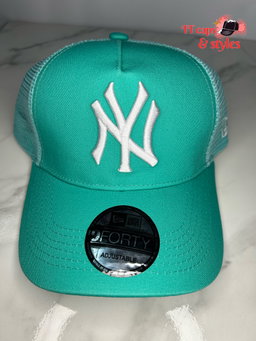 NY  NEW ERA trucker cap $150.00