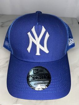 NY  NEW ERA trucker cap $150.00