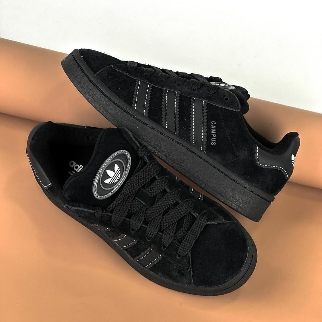 Adidas Campus 00s “Triple Black” (Gum Outsole)_1