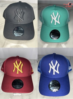 NY  NEW ERA trucker cap $150.00