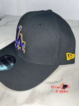 La Lakers gold and purple new era