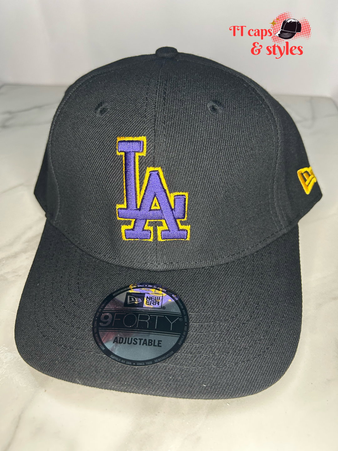 La Lakers gold and purple new era