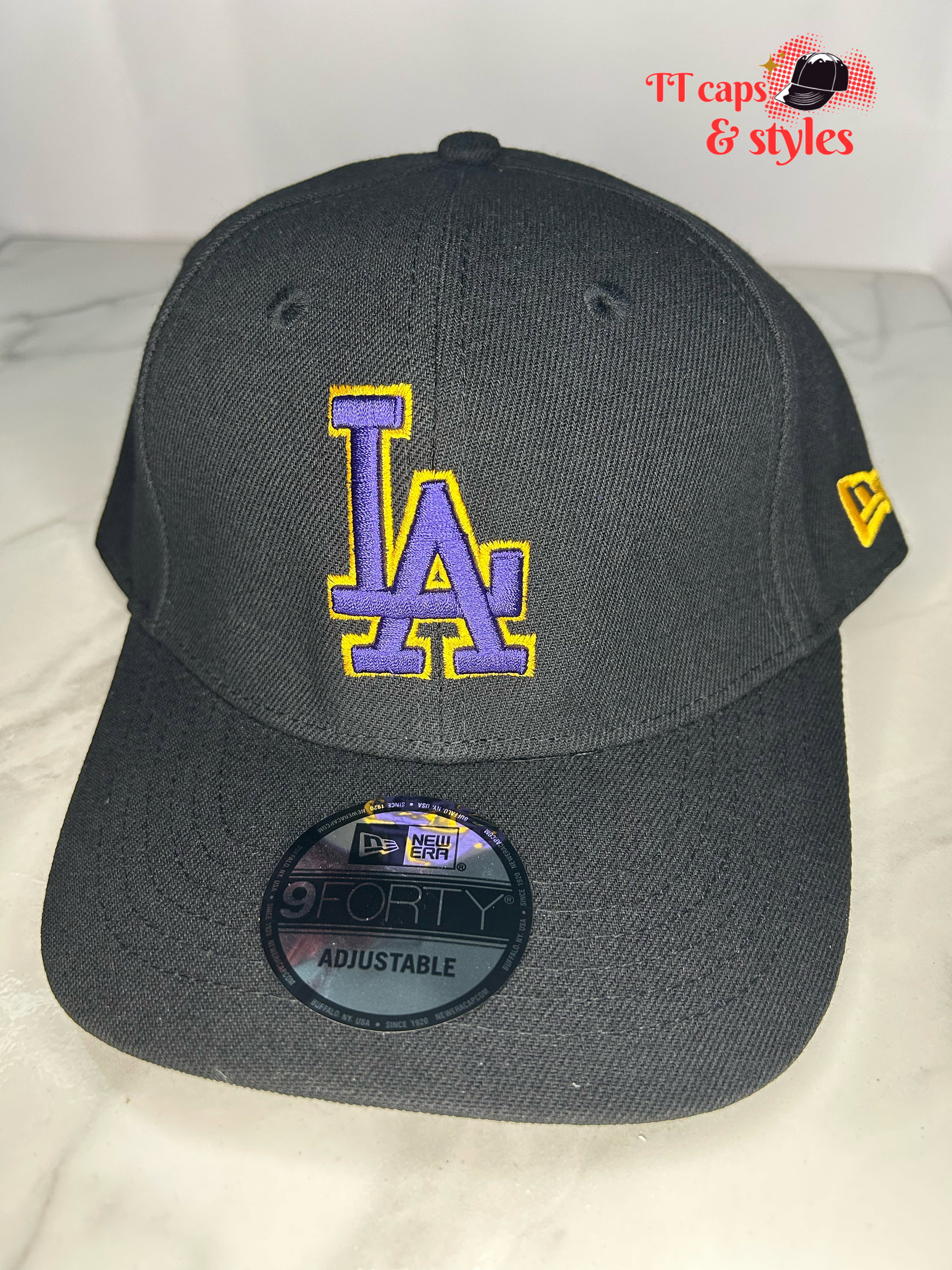 La Lakers gold and purple new era_0