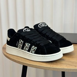 Adidas Campus 00s “Black Leopard” (Cream Sole / Gum Outsole)
