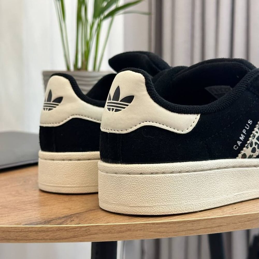 Adidas Campus 00s “Black Leopard” (Cream Sole / Gum Outsole)_3