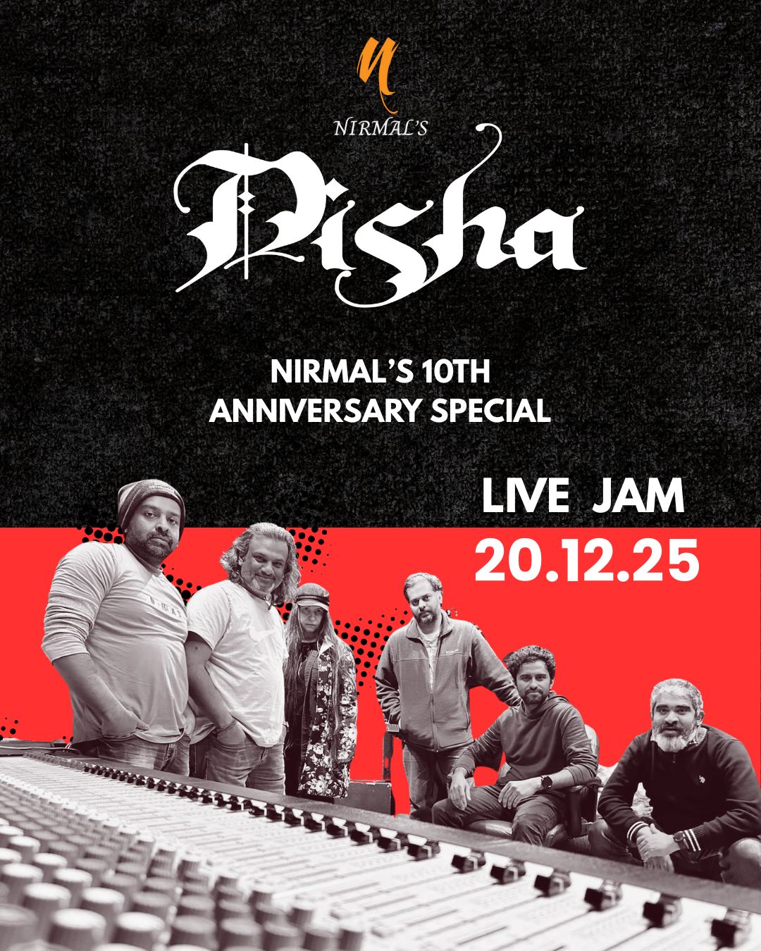 🎶 Disha Musical Live Jam at Nirmal’s (6:30PM)  - 20th Dec 2025   