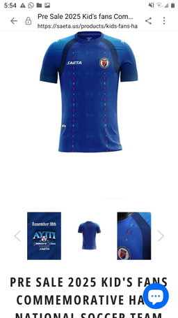 2026 HAITIAN NATIONAL SOCCER T - SHIRTS 