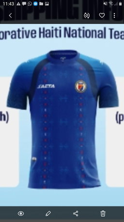 2026 HAITIAN NATIONAL SOCCER T - SHIRTS 