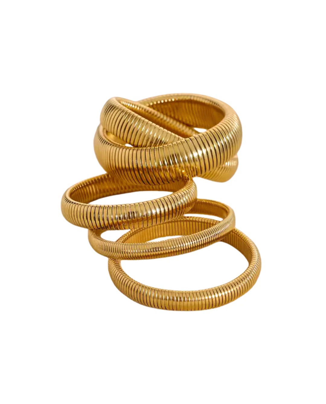 Ribbed Bangle 