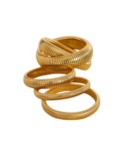 Ribbed Bangle 