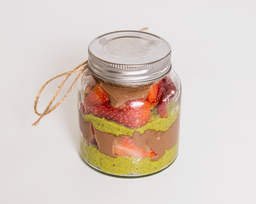Pistachio Kunafa Strawberry Jar