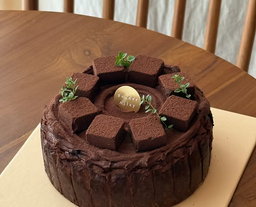 Dark Chocolate San Sebastian Cheesecake