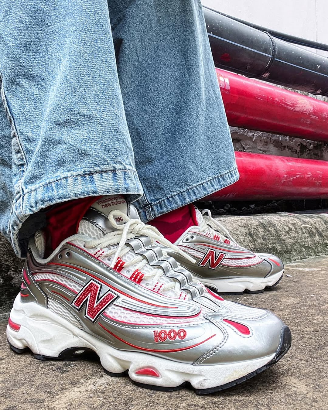 New Balance 1000 “Metallic Red”