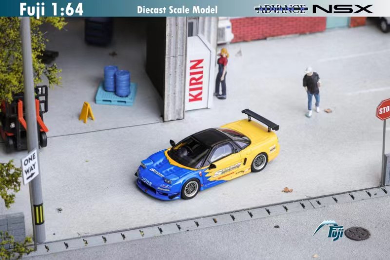 FUJI MODEL 1/64 HONDA NSX NA1 - SPOON