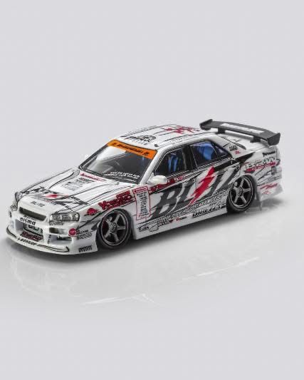 MORTAL MODEL 1/64 SKYLINE ER34 BLITZ_4