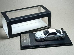 MODEL COLLECT 1/64 SKYLINE R34 V-SPEC - MINES LIVERY