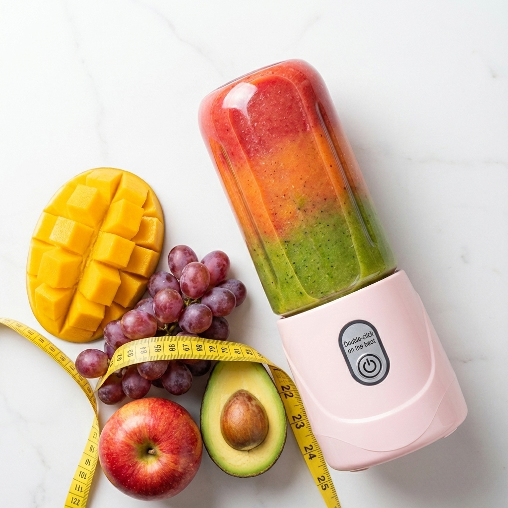 USB Rechargeable Portable Blender - 380ml _4