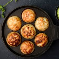 Home Paddu with Veggies