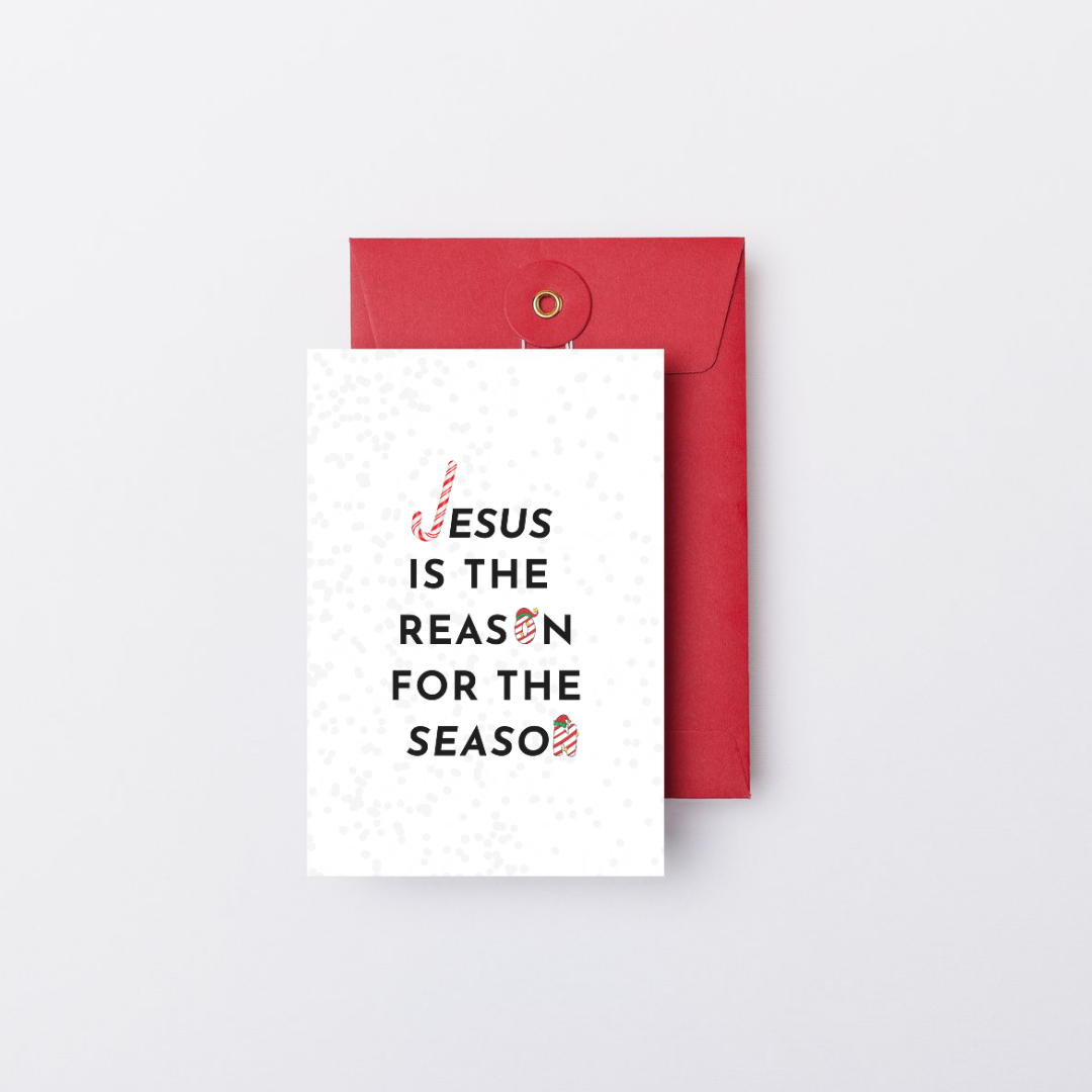 Jesus is the reason for the season Christmas Card_0