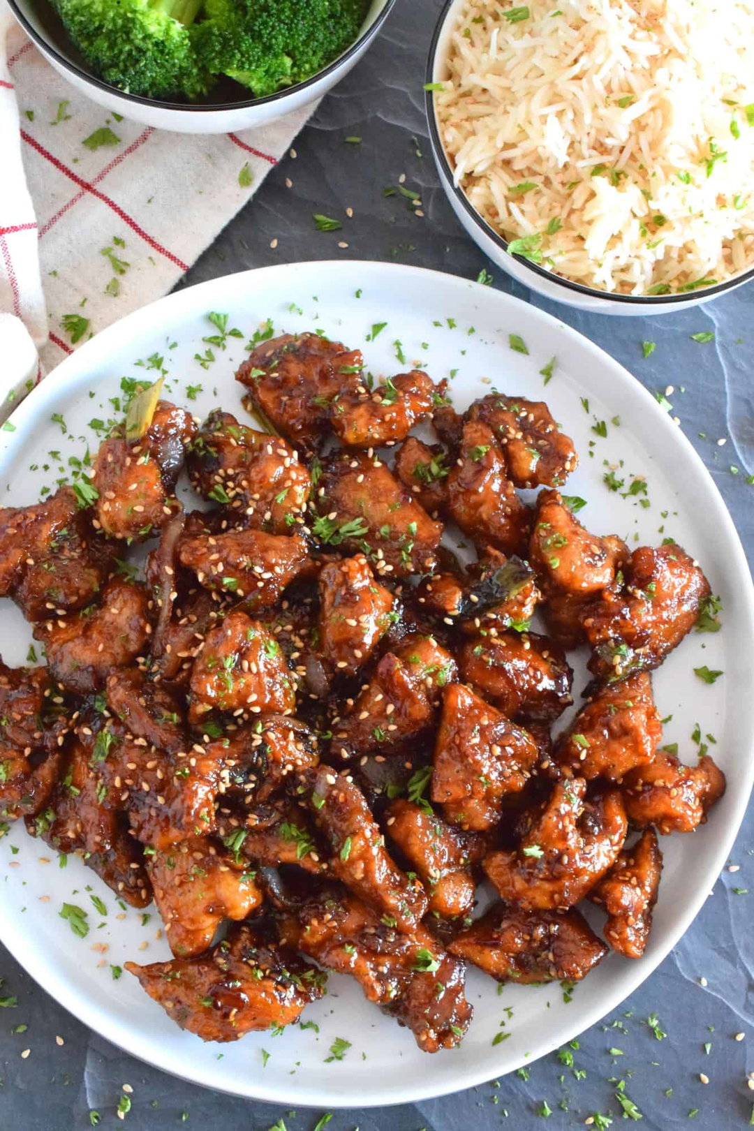 Garlic chicken