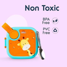 Stainless Steel Lunch Box with Spoon 