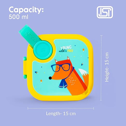 Stainless Steel Lunch Box with Spoon _8