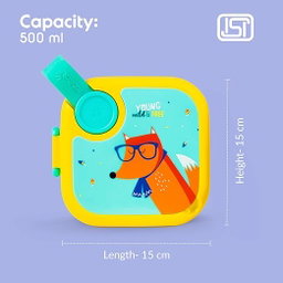 Stainless Steel Lunch Box with Spoon 