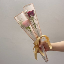 Single Stem Bouquet (Sleeve) - Min 10 Stalks
