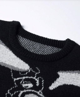 Star pattern sweater 