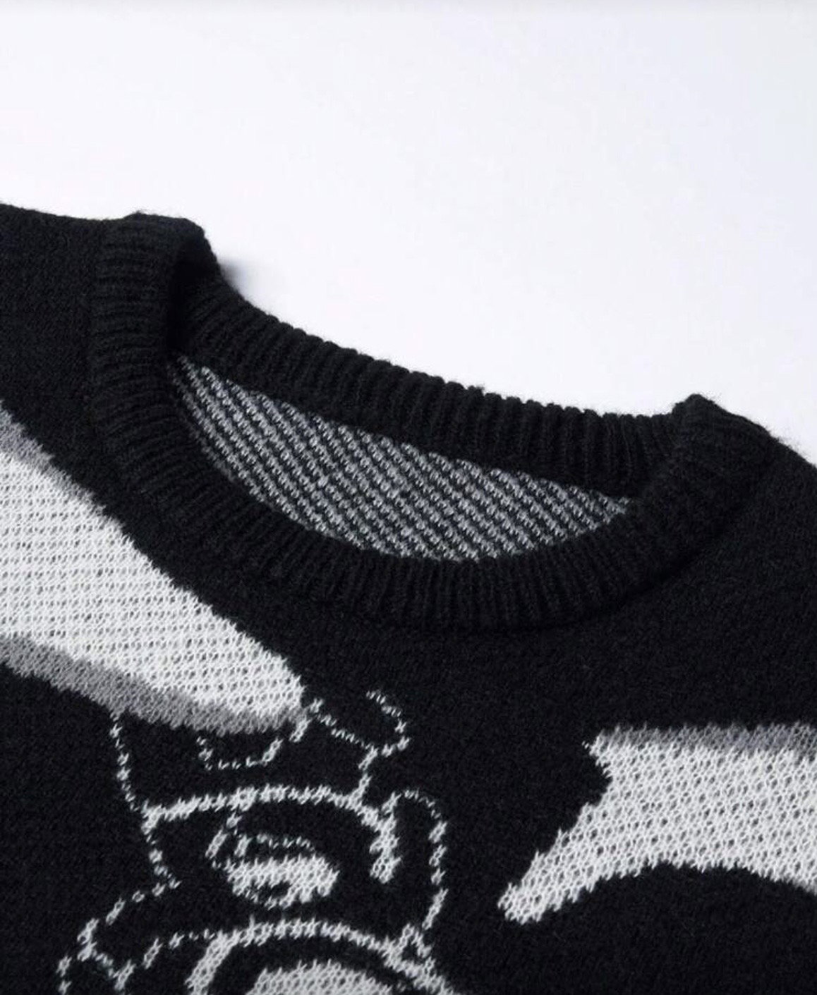 Star pattern sweater _1