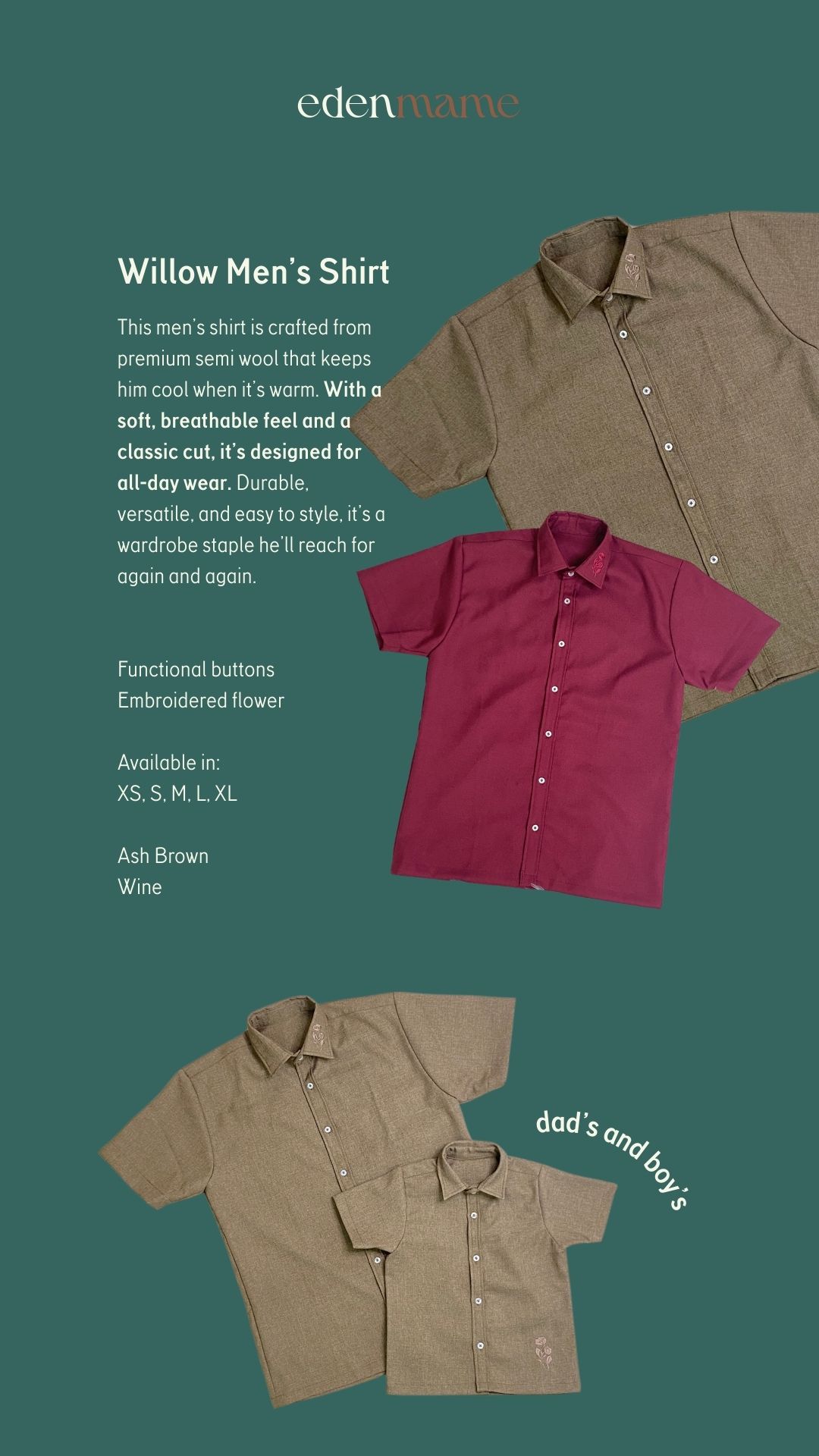 Willow Men's Shirt_1