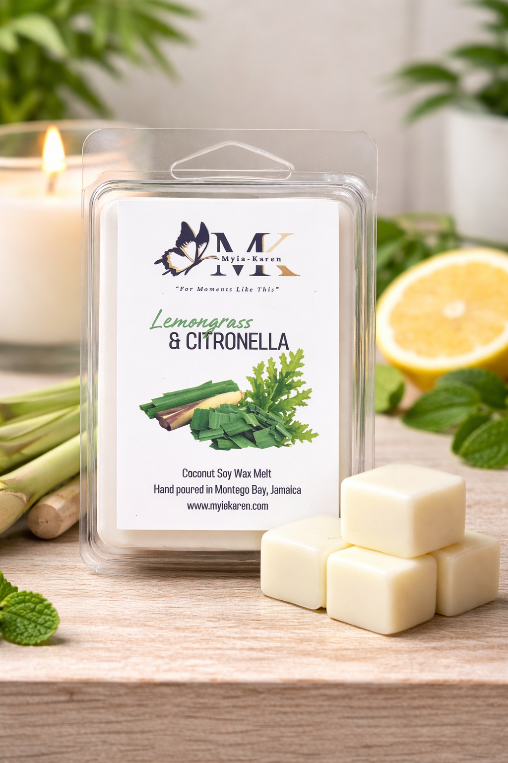 Lemongrass & Citronella Wax Melts