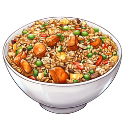 Bowl con arroz y vegetales