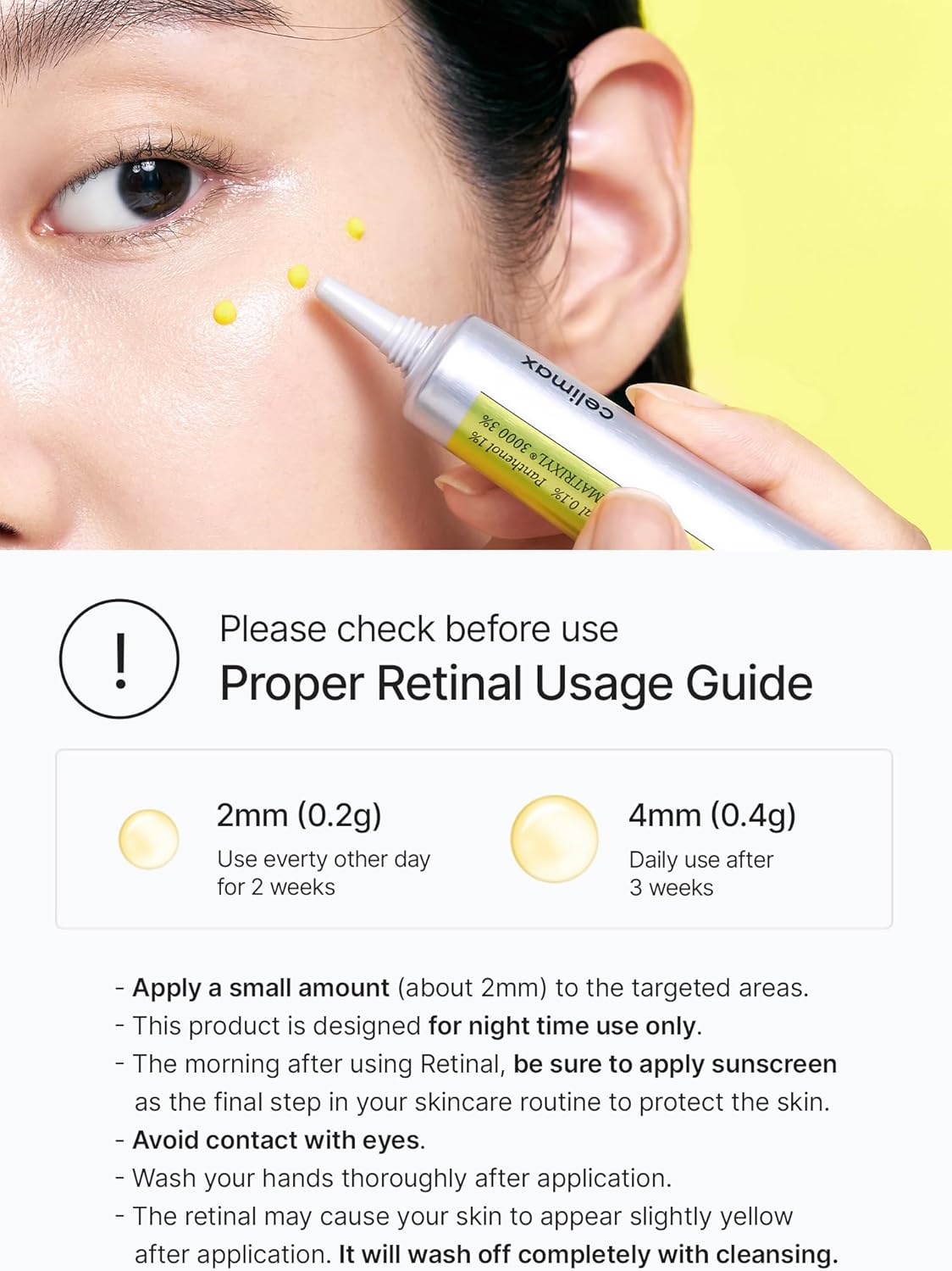 Celimax Retinol Shoot Korean Cream_4