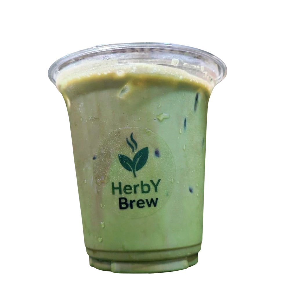Iced Hojimatcha Latte (with Oatmilk)_0