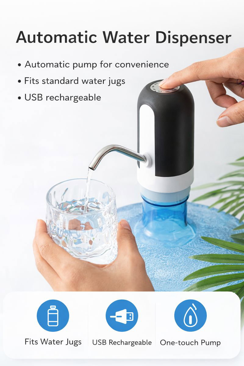 USB Portable Water Bottle Pump_1
