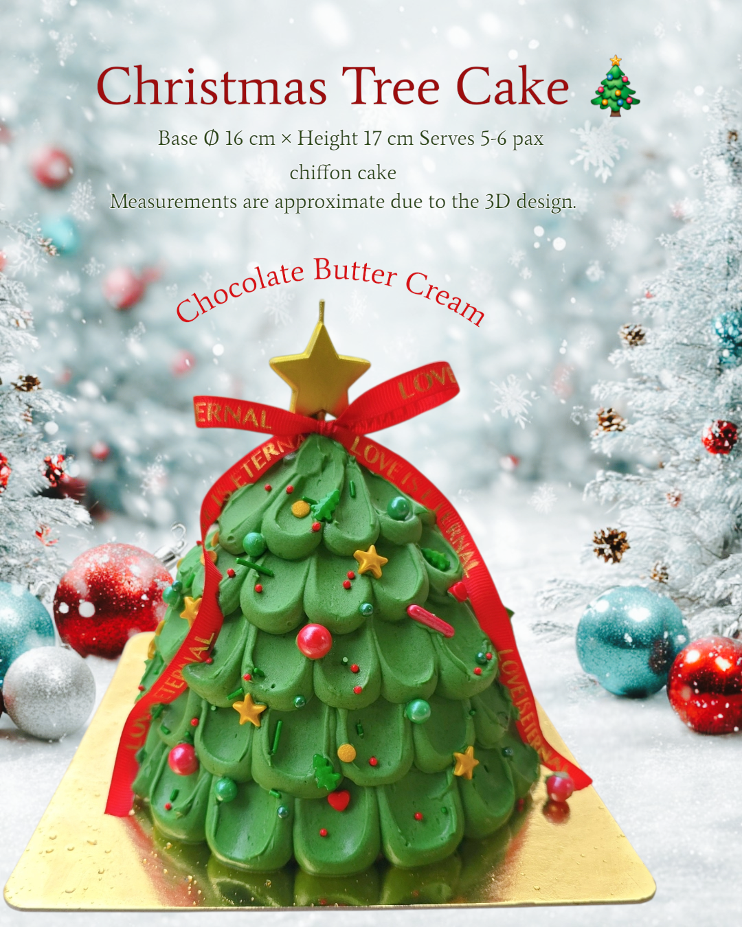 Christmas Tree Cake
