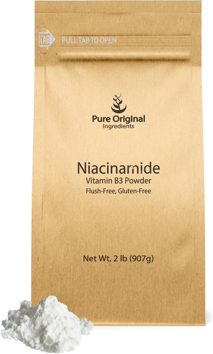 Niacinamida Polvo de vitamina B3, suplemento dietético (Comestible)_3