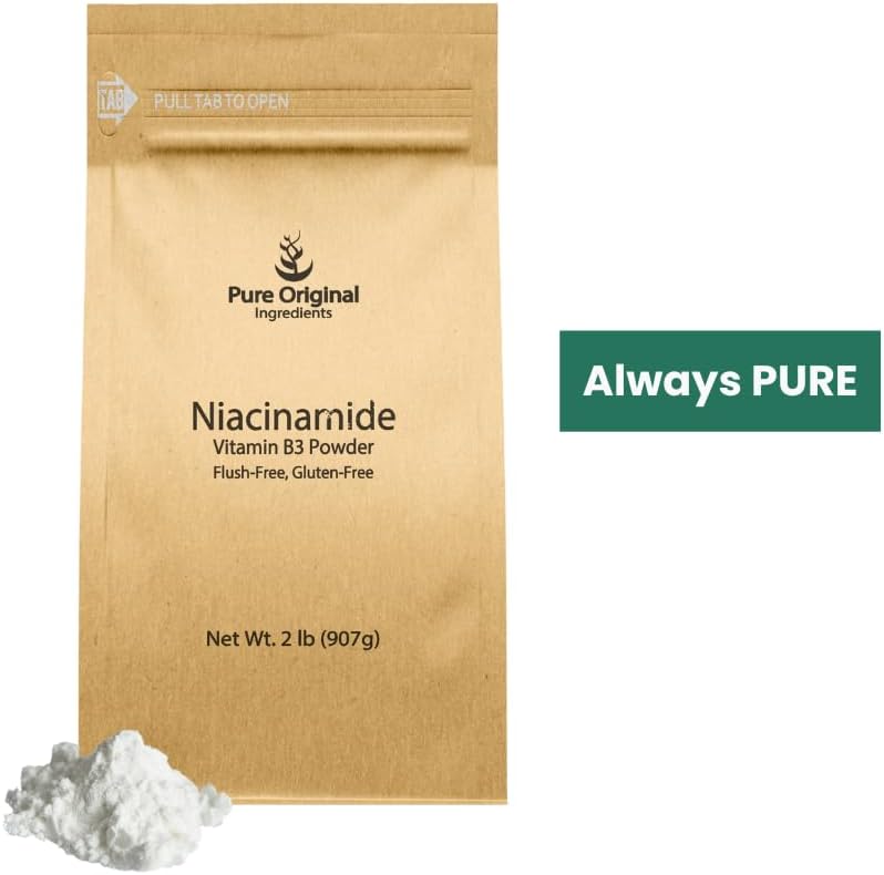 Niacinamida Polvo de vitamina B3, suplemento dietético (Comestible)