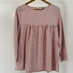 Stripe Peplum