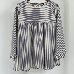 Stripe Peplum