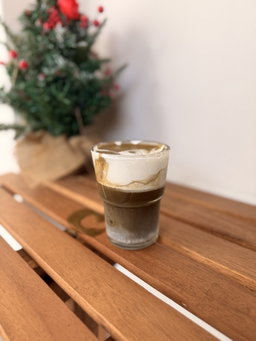 Salted Maple Houjicha Latte 🍁🤎