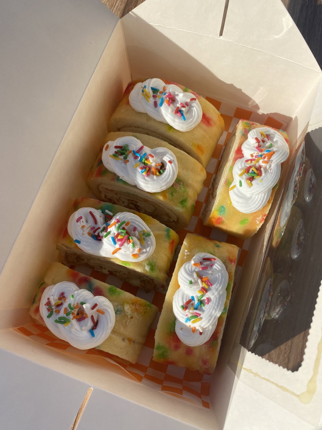 Birthday Cake Rolls