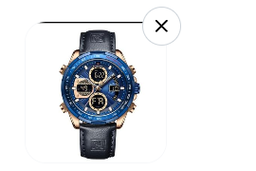 Naviforce Dual-Display Sports Watch