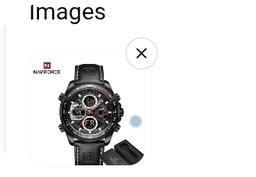 Naviforce Dual-Display Sports Watch